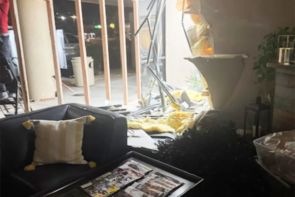 Father Charged After Daughter, 13, Allegedly Crashes His Car Into Office Building: ‘It Looked Like an Explosion’