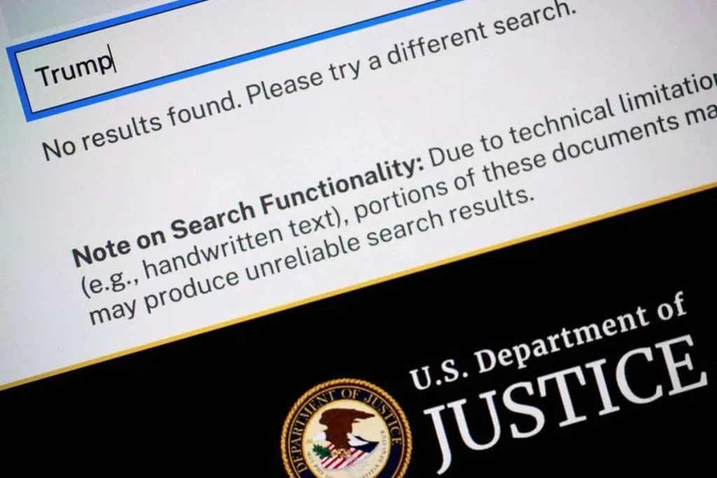 Justice Department restores Trump photo to public database of Epstein files – Sun, 21 Dec 2025 PST