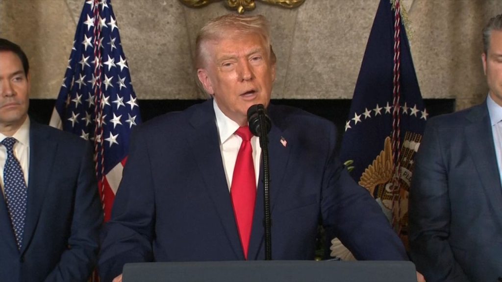 Trump reacts to photos made public from the Epstein files