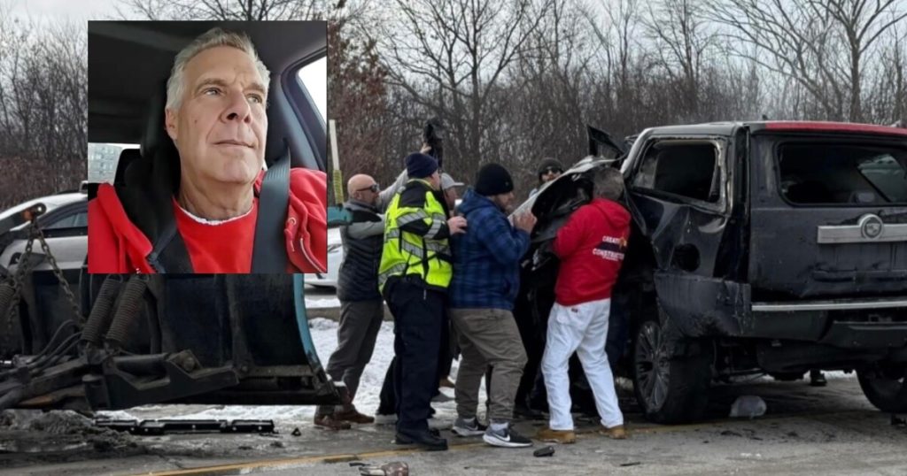 Man tries to save the driver trapped in the I-94 snowplow crash, she later died of her injuries