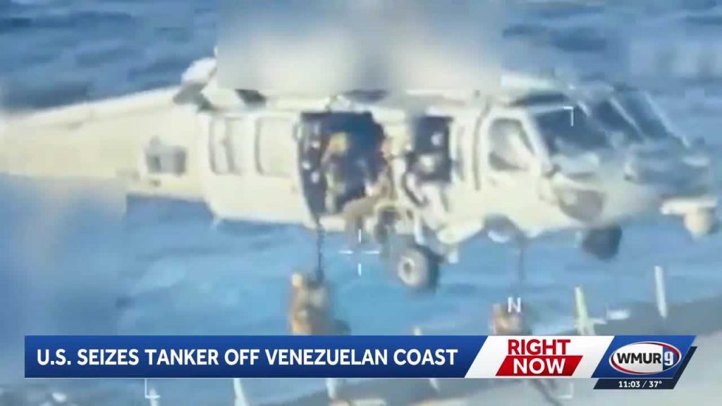US seizes Venezuelan oil tanker off coast, Trump announces