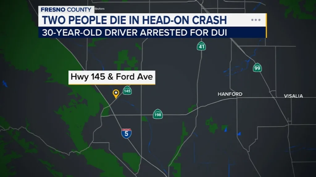 Husband and wife killed by suspected DUI driver in Fresno County identified