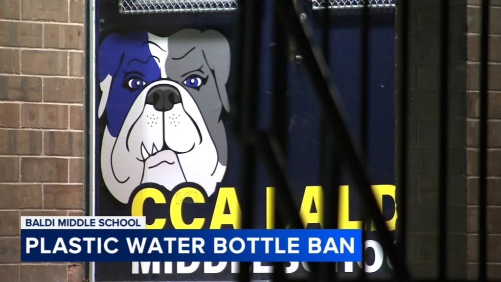 Philadelphia middle school bans disposable plastic water bottles