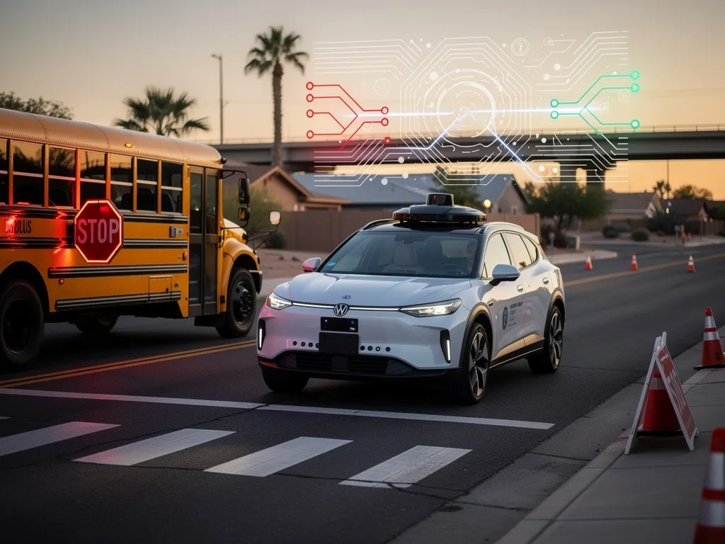 Waymo Robotaxis Ignore School Bus Lights, Prompt NHTSA Probe and Recall