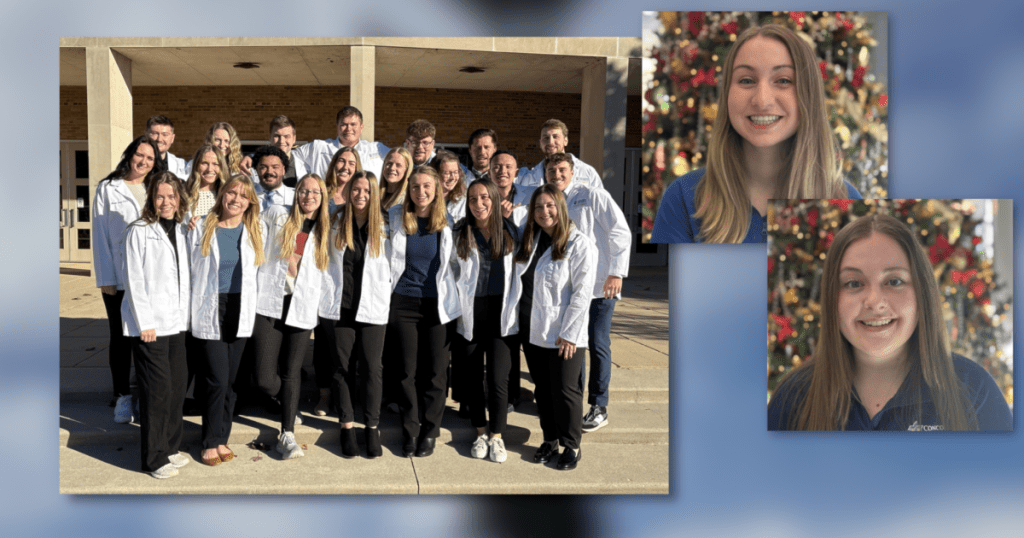 Concordia physical therapy students start white coat ceremony tradition to kick off graduation festivities