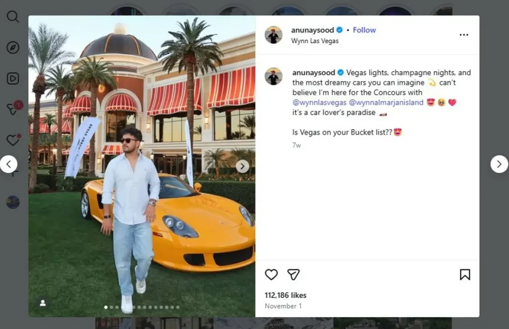 Influencer died in Las Vegas from mix of fentanyl, alcohol, coroner says