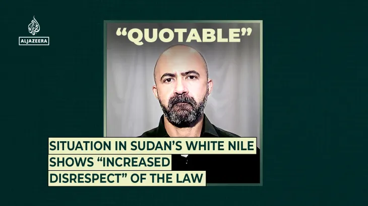 Situation in Sudan’s White Nile shows “increased disrespect” of the law