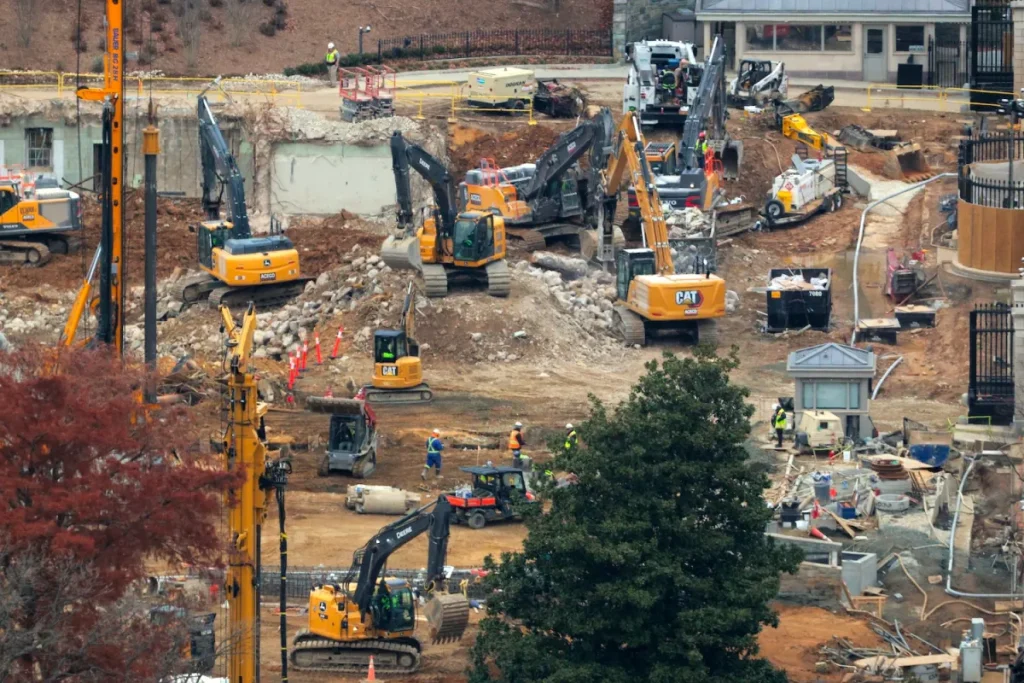 Trump Admin Defends Ballroom Construction As Matter of National Security