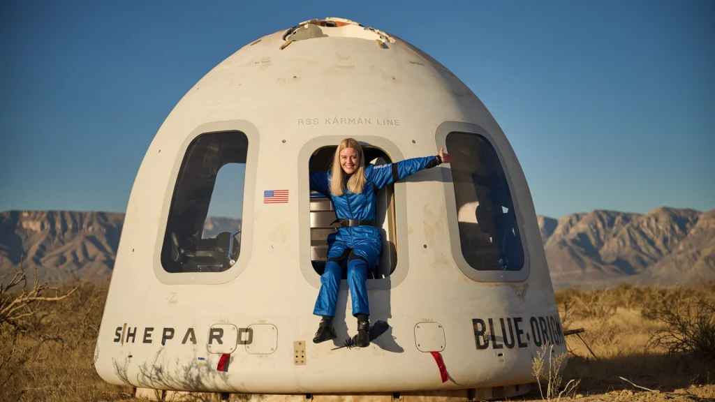 German engineer makes history as the first-ever wheelchair user to reach space