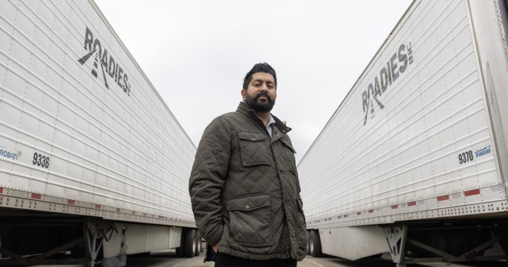 Why are California’s Indian truck drivers disappearing during the holiday rush?