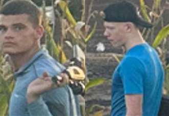 Appeal following reports air rifle-carrying group trespassed on land