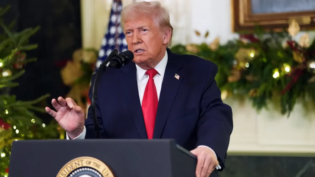 Trump gives troops a $1,776 holiday bonus