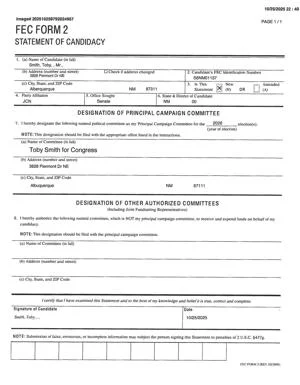 Candidate ‘Toby Smith’ breaks bad in federal filing