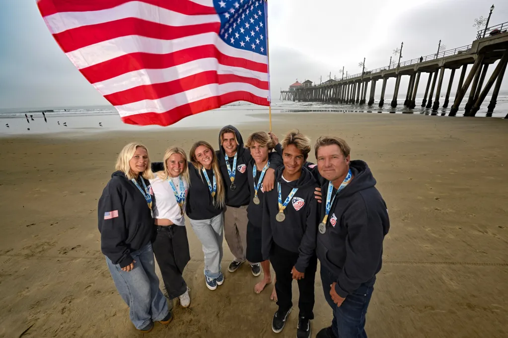 Huntington Beach’s Turner nabs gold at ISA world junior championships; USA Surfing earns silver