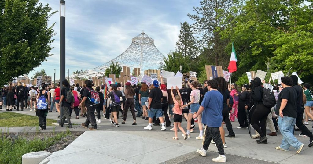 Guilty plea reached in Spokane ICE protest, more to follow