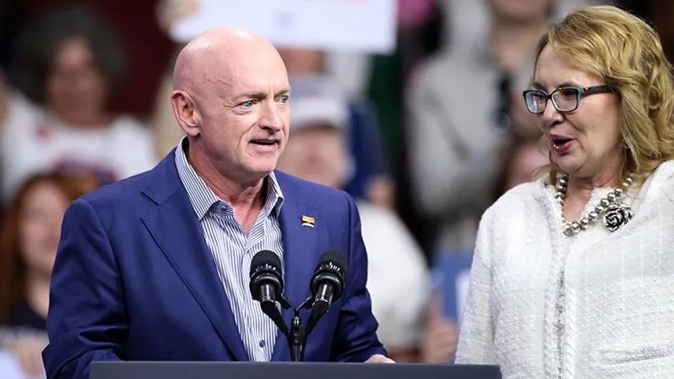 Unserious’: Mark Kelly tears apart Trump officials’ legal threats against him