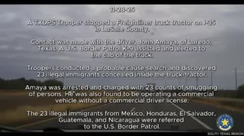 Texas DPS finds 23 undocumented immigrants ‘stuffed’ in sleeping compartment of semi