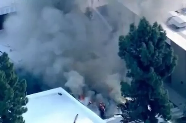 Los Angeles high school evacuated due to fire as ‘large smoke column’ seen for miles