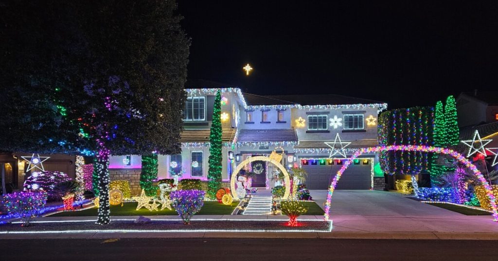 Check out these Valley homes, decorated with thousands of lights and festive decorations!