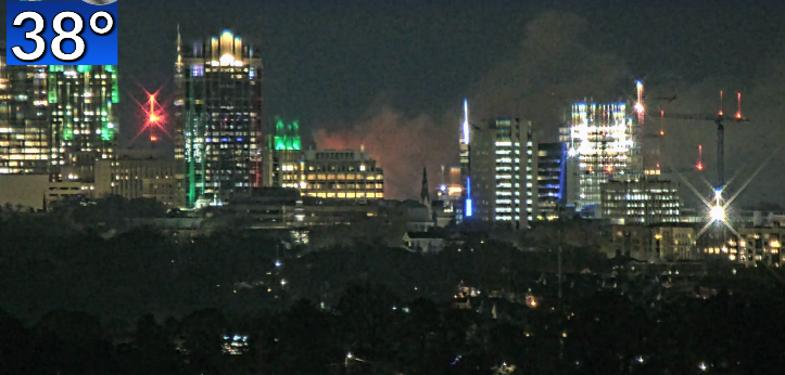 Crews battle large 2-alarm fire at Raleigh Convention Center