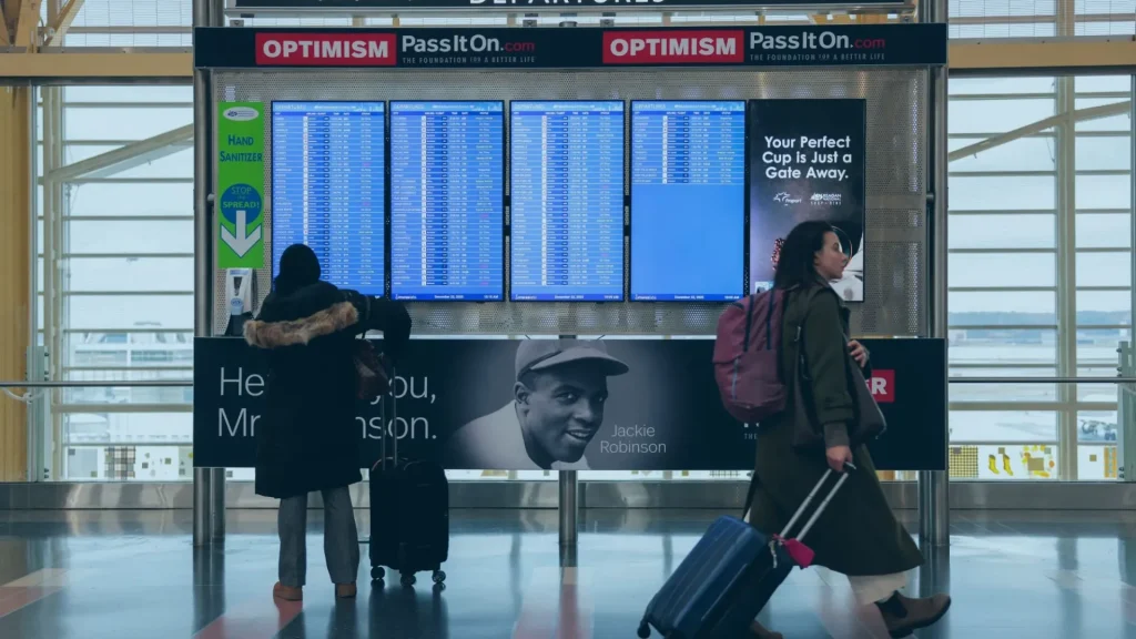 Hundreds of flights out of major US airports grounded amid winter weather warnings as travelers face massive delays