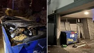 Man arrested for arson after dumpster fire near Seattle apartment