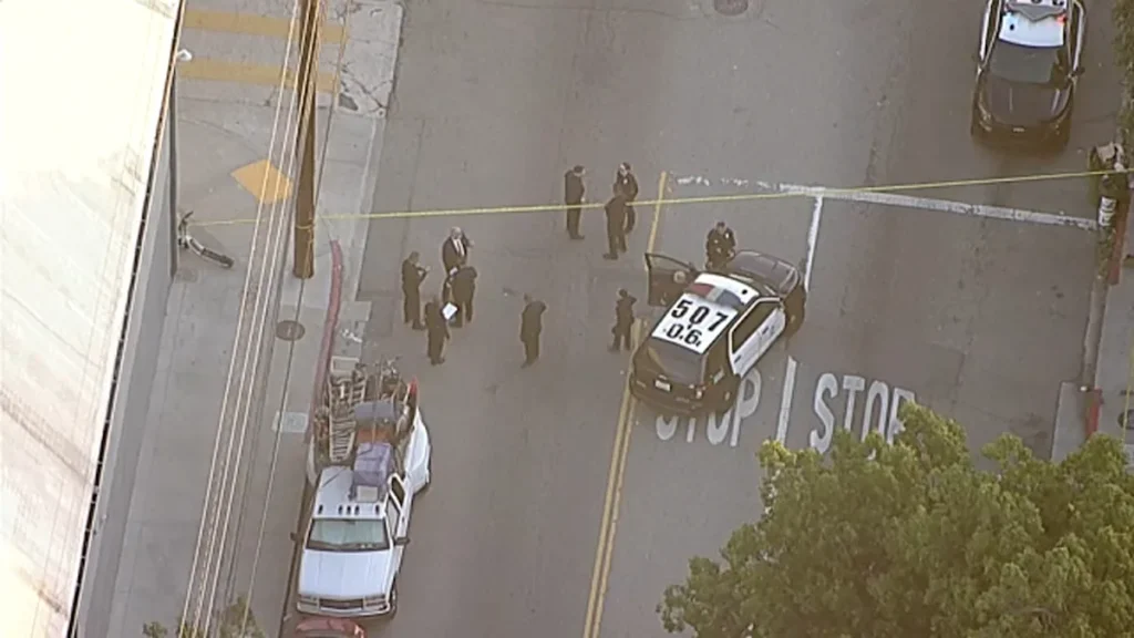 Man fatally shot by police in Hollywood was ‘speaking to ghosts,’ armed with knife, LAPD says