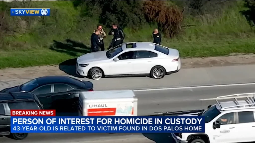 Relative of Dos Palos homicide victim detained following chase that ended on HWY 99, police say