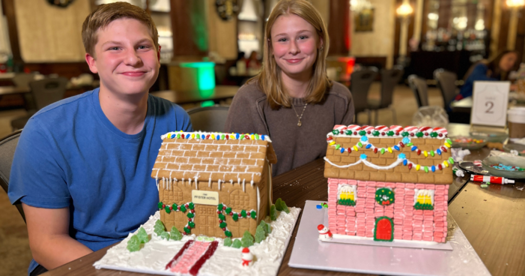 Crafting the perfect gingerbread house at the Pfister Hotel’s workshop