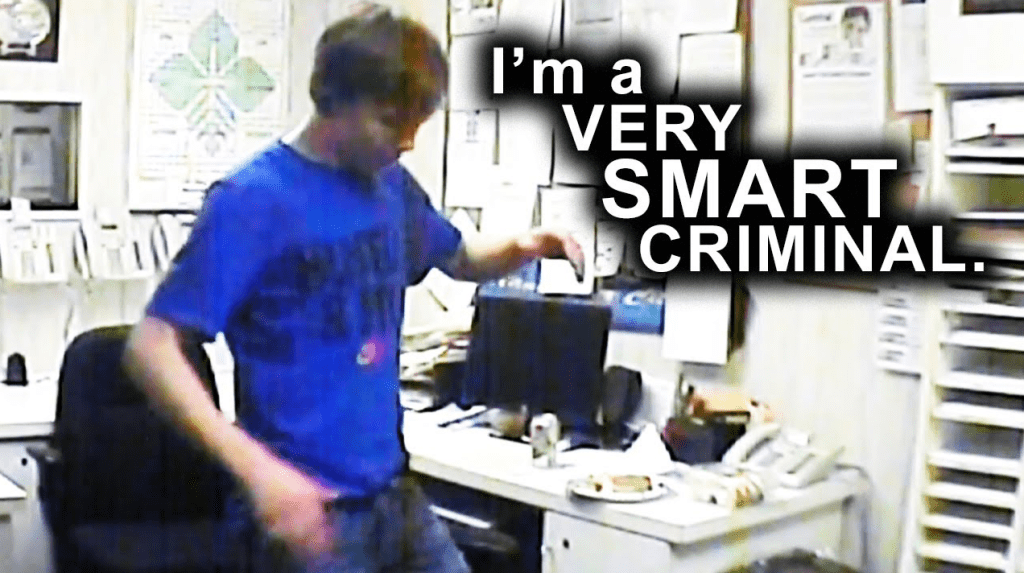 When A Killer Thinks He’s A Genius (but he’s an idiot)