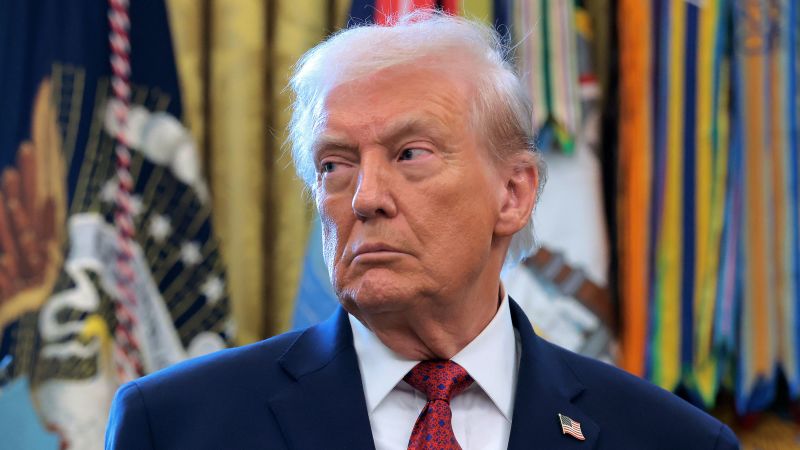 Trump signs executive order to classify illicit fentanyl as weapon of mass destruction | CNN Politics