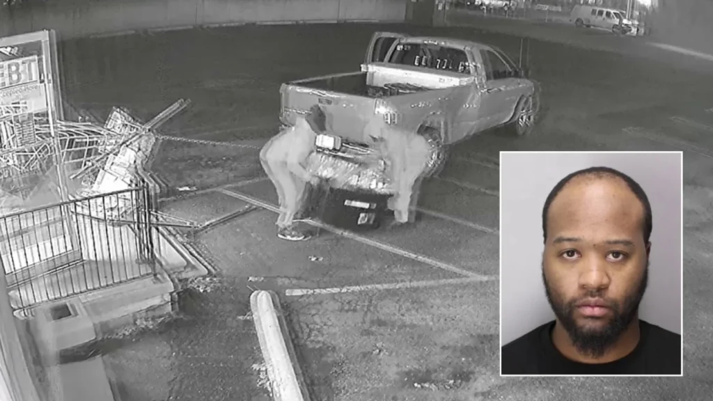 Video: Suspects use stolen truck to rip open Livonia store doors, steal liquor and lottery tickets