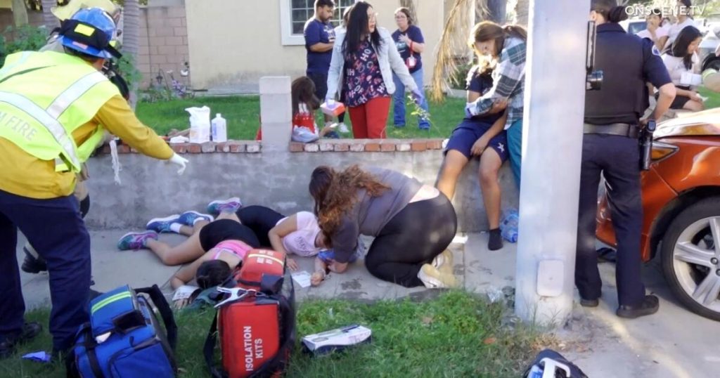 Chaos, bloodshed as driver slams into 8 Anaheim High School runners