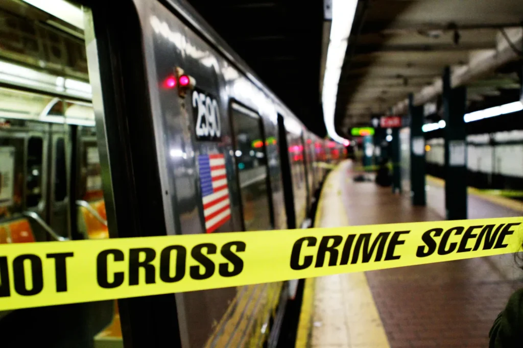 Woman, 65, bashed in head with laptop by stranger she chatted with on Manhattan subway train