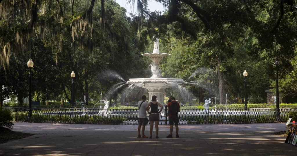 Woman left with chemical burns after acid attack in Georgia park