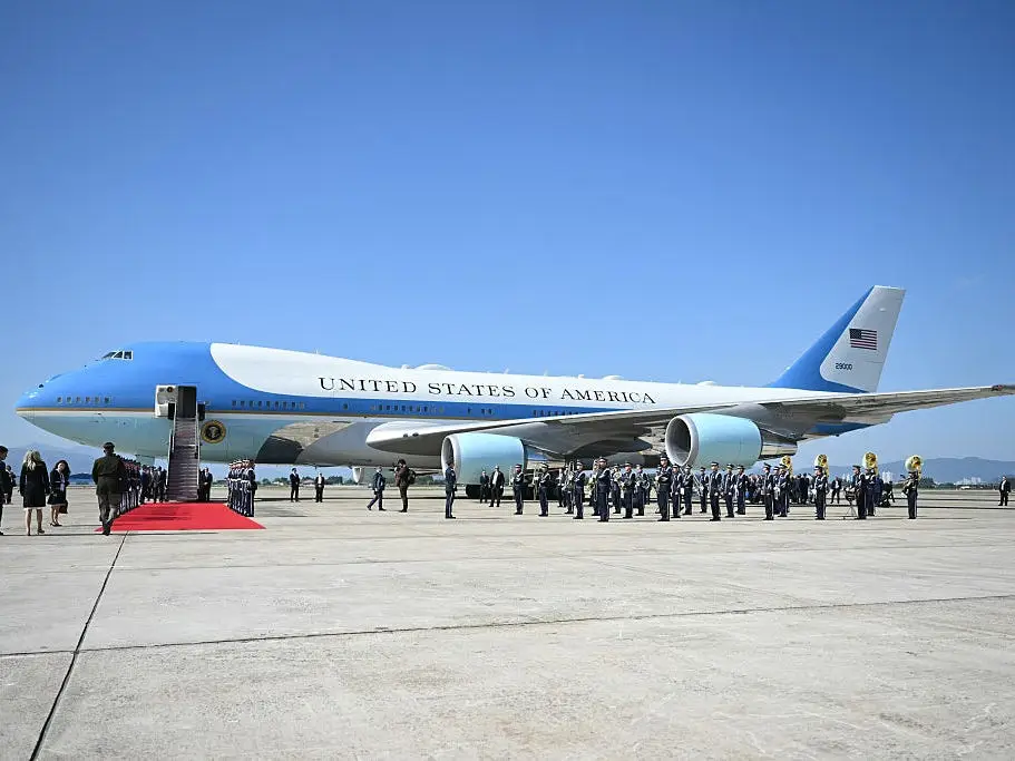 Photos show the luxurious, heavily fortified presidential jets world leaders use for official travel