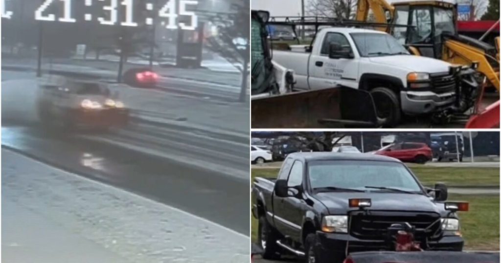Snowplow trucks worth $20,000 stolen from Troy shopping plaza ahead of storm