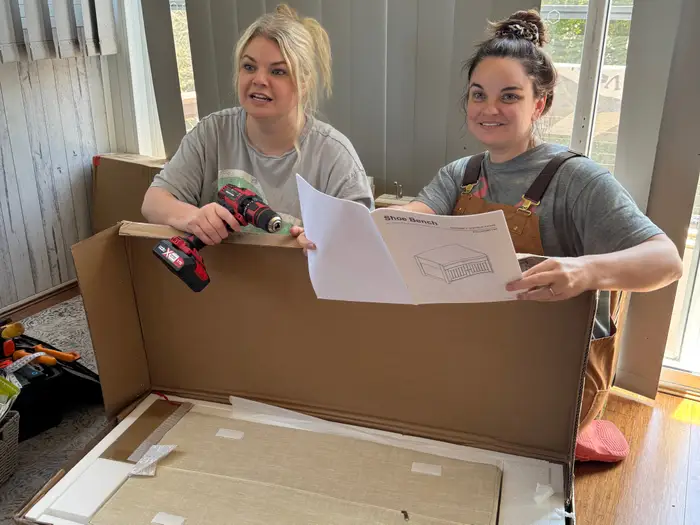 My extended family decided not to buy Christmas presents this year. Instead, we’re all helping each other out with home projects.