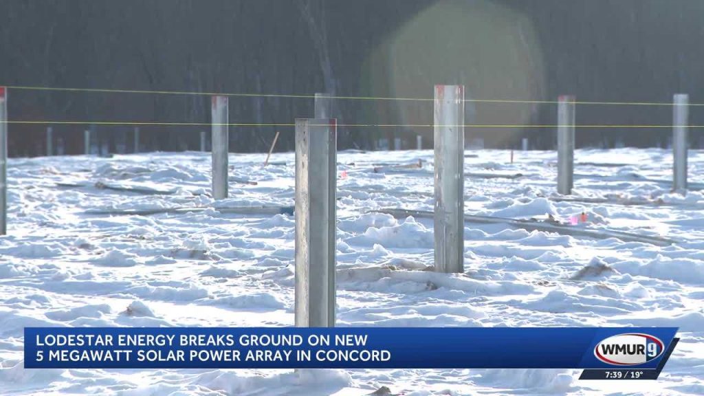 Groundbreaking ceremony held for 5 MW solar project in Concord