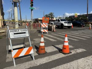 Rail Work Is Causing Pedestrian Hazards And Headaches On Dillingham