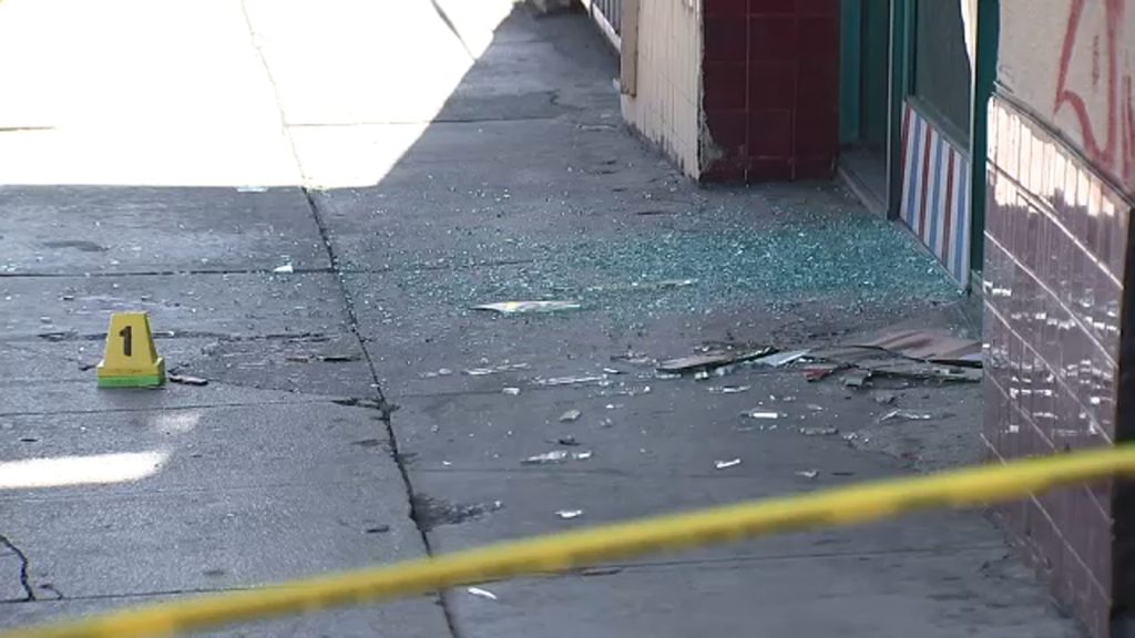 Man stabbed himself with broken glass before police shooting in Koreatown, police say