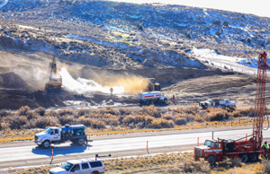 Old mine, new smoke: Coal seam fire flares up again