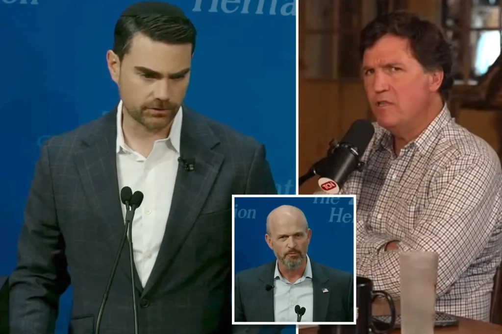 Ben Shapiro rails against Tucker Carlson in Heritage Foundation speech: ‘Opponent of conservatism’