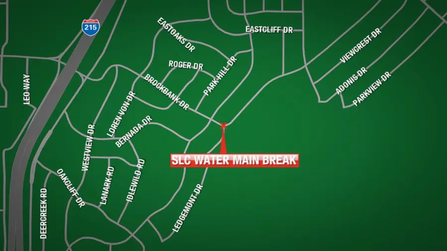 Separate water main breaks in Provo and Salt Lake City affect residents