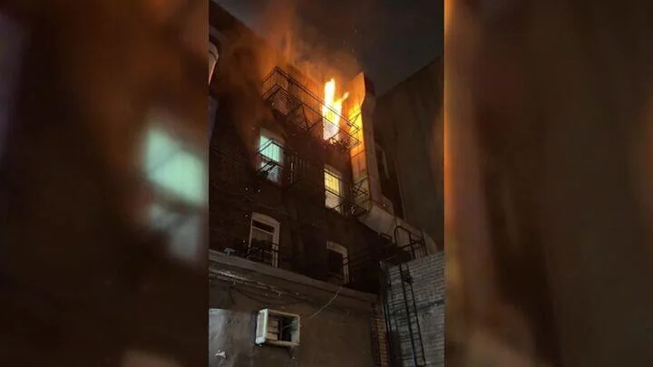 2 dead, 90 displaced in Plainfield, N.J., apartment building fire