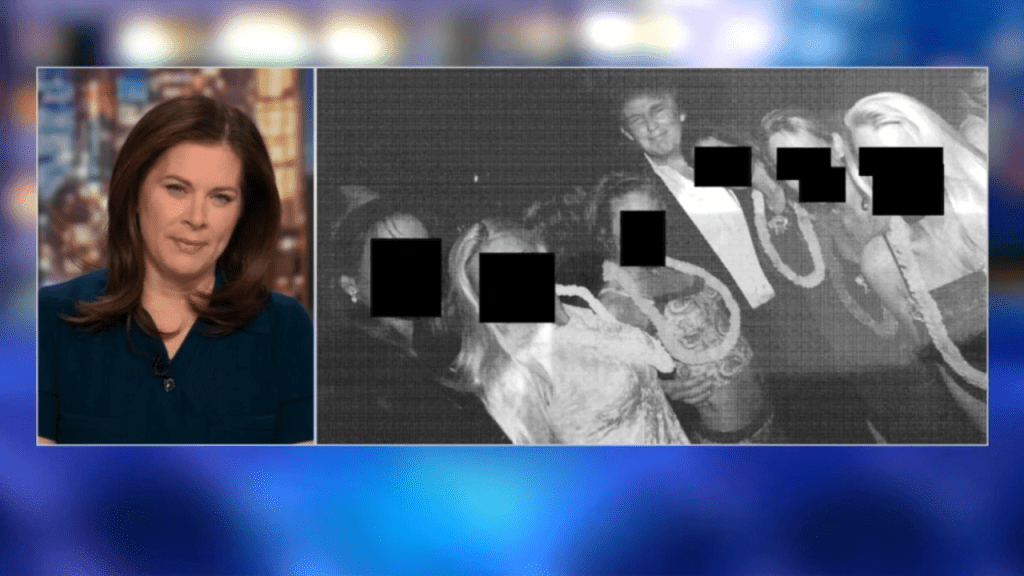 Trump downplays presence in new Epstein photos; Images: Trump with six women wearing leis; Bowl of novelty ‘trump condoms’