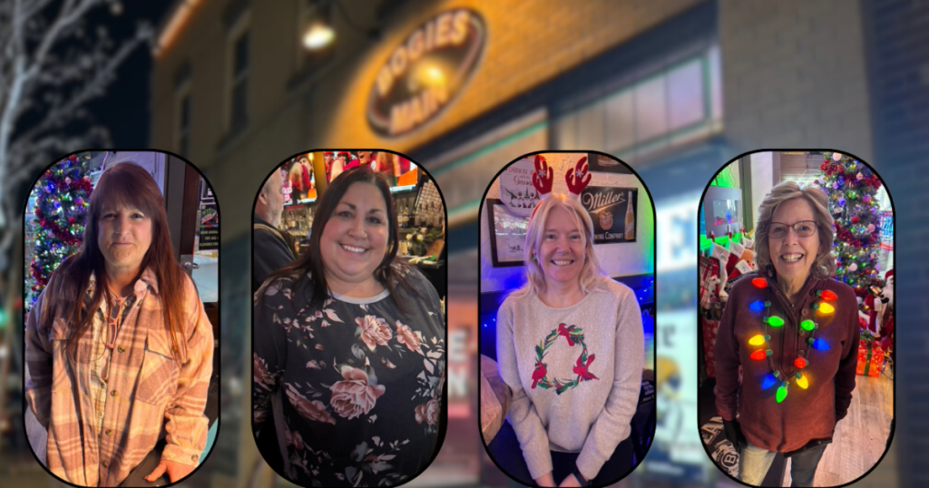 West Bend community shows out for free drinks and toy drive donation at Bogies on Main