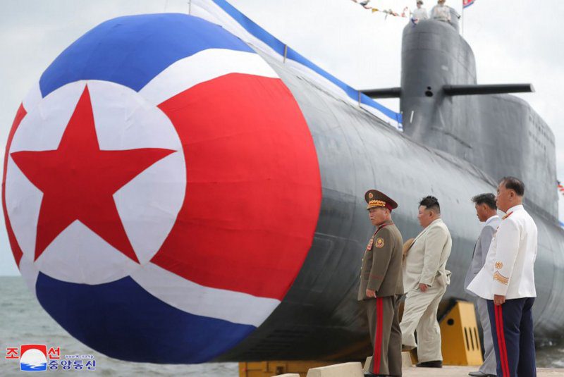 North Korea touts 8,700-ton nuclear sub as deterrence shift