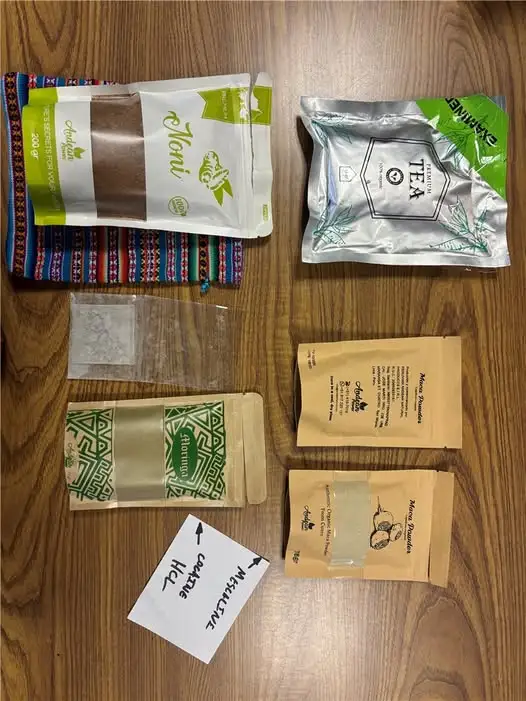 Illegal narcotics shipped from Peru disguised as teas and herbal powders, Santa Rosa police say