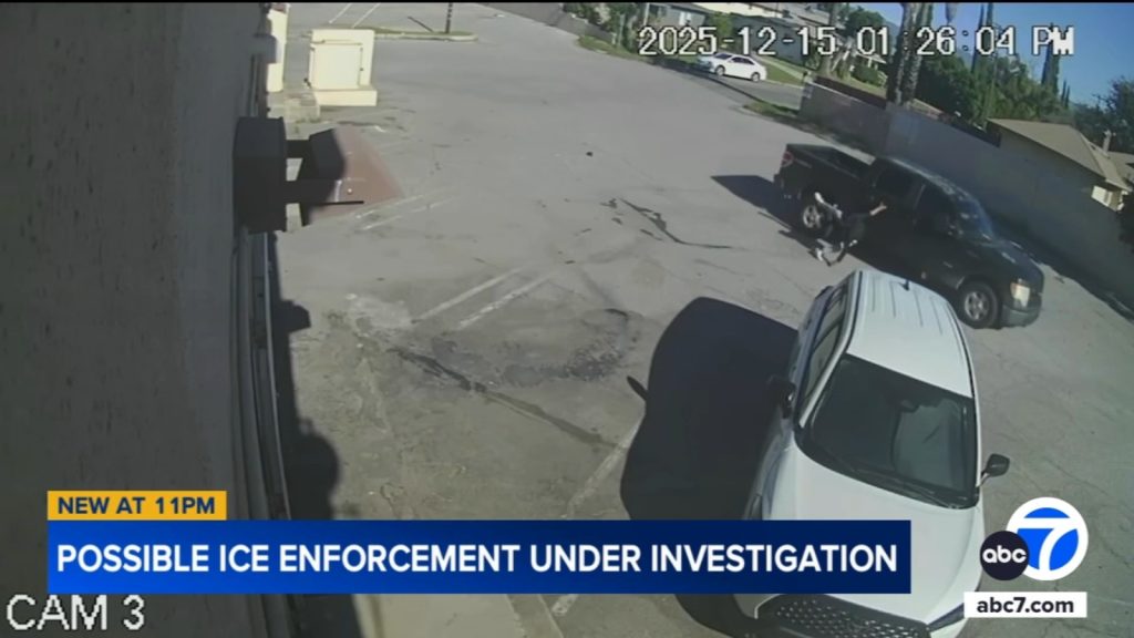 Truck hits man during immigration enforcement operation in Rialto